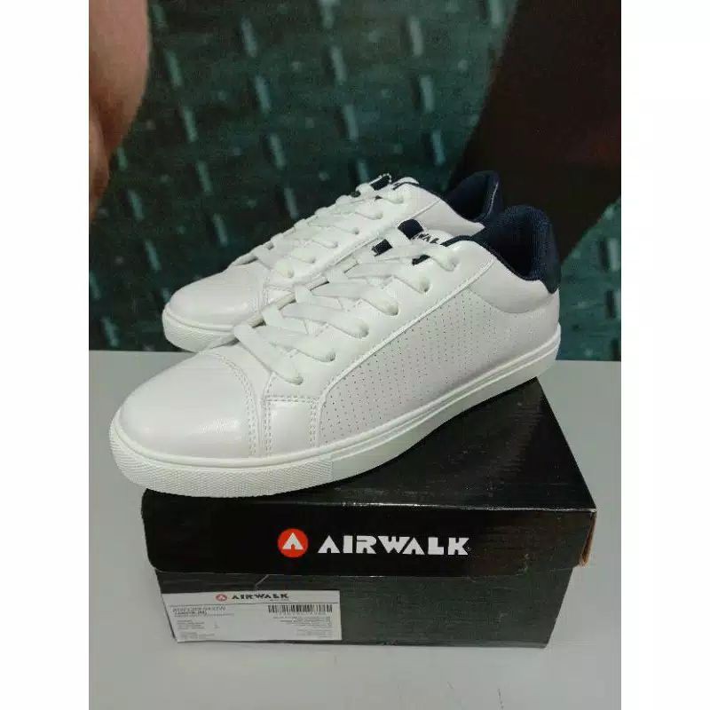 SEPATU PRIA ORIGINAL AIRWALK JANIYA WHITE/NAVY