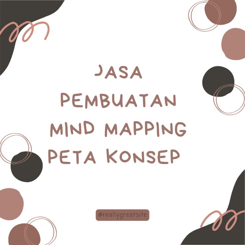 JASA PEMBUATAN MIND MAPPING | PETA KONSEP