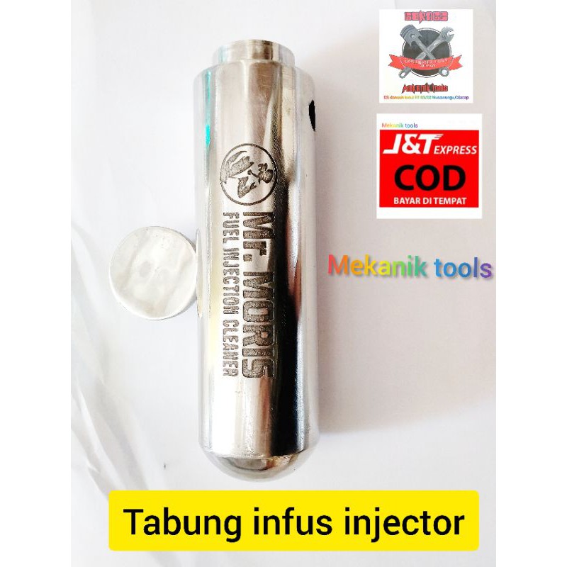 Tabung infus injector INJEKSI Moris Bahan stainles