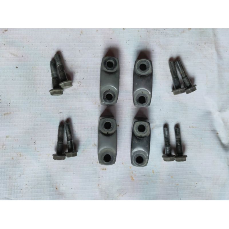 Raiser atau klem stang tiger mega pro gl