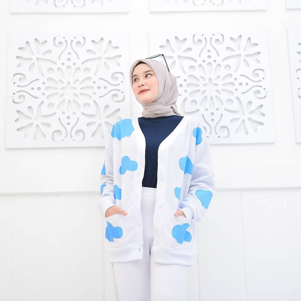 Nara Grosir - Cloud Sky Series l Sweater Polos l Sweater Pria dan Wanita