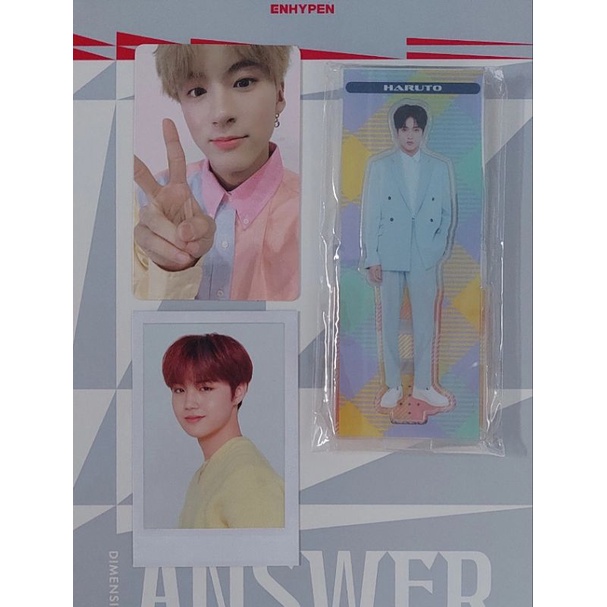 treasure effect japan album pc doyoung c ver photocard haruto acrylice standee eric the boyz bloom b