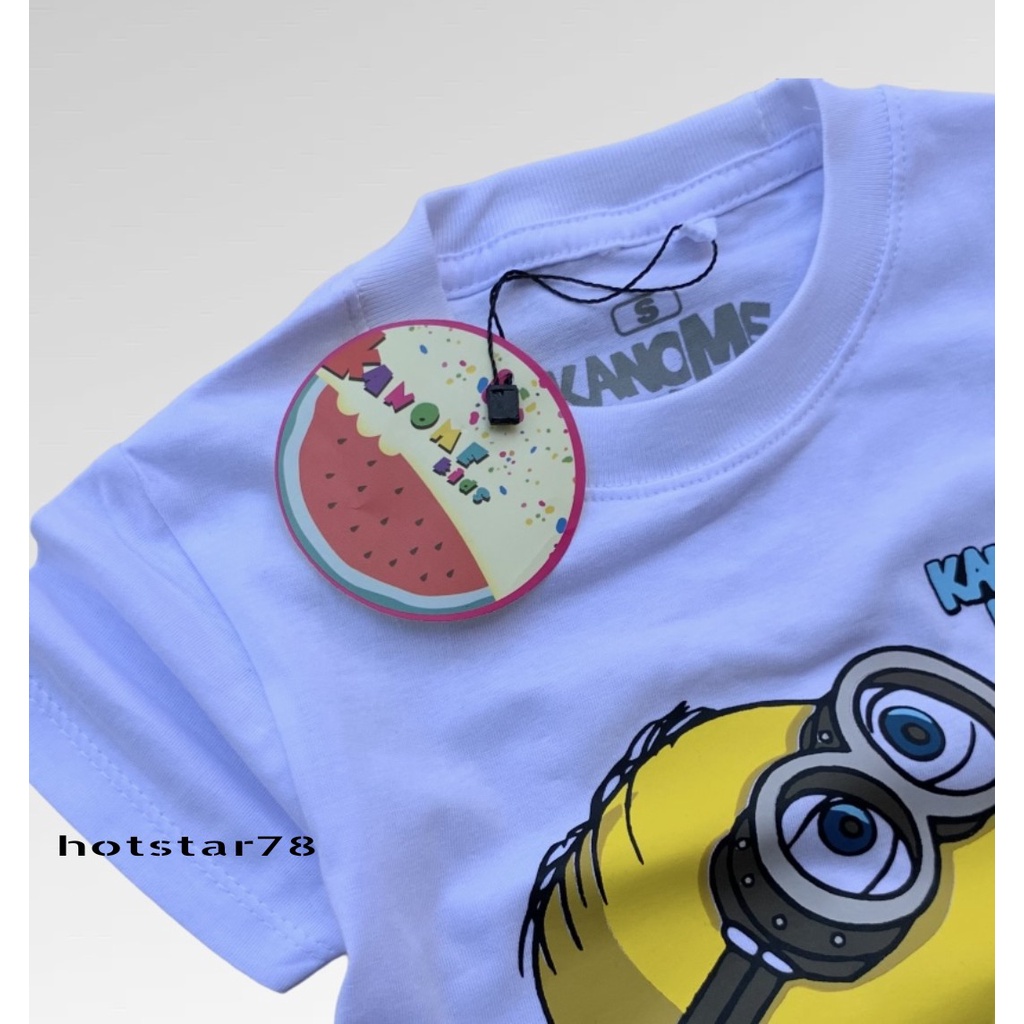 Baju Kaos Distro Anak Laki Laki 1-12 Tahun Bahan Cotton 30s