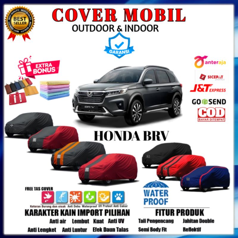 Body Cover Mobil Honda BRV Sarung Mobil Brv Tutup Penutup Mantel Selimut Jas Pelindung Mantol Mobil