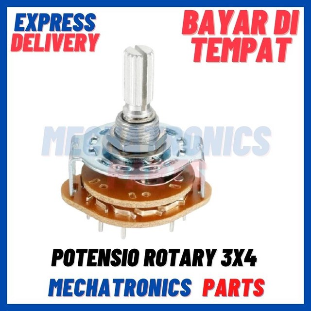 [PAS-9711] POTENSIO ROTARY 3X4