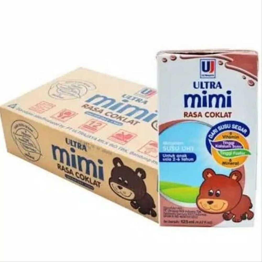 

Susu UHT Ultra Mimi 125ml - Full Cream & Cokelat Limited