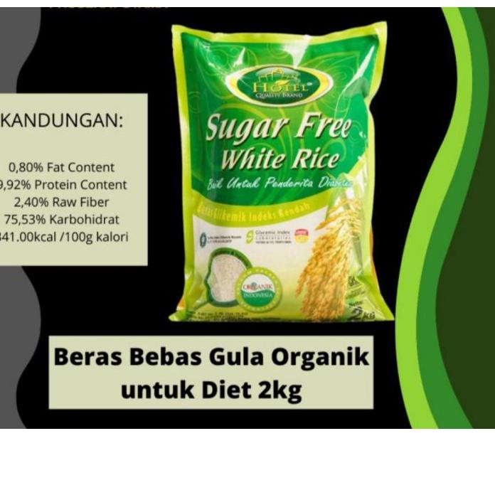 

✓ Sugar Beras Bebas Gula atau Diabetes 2 Kg 100 % ORI Miliki