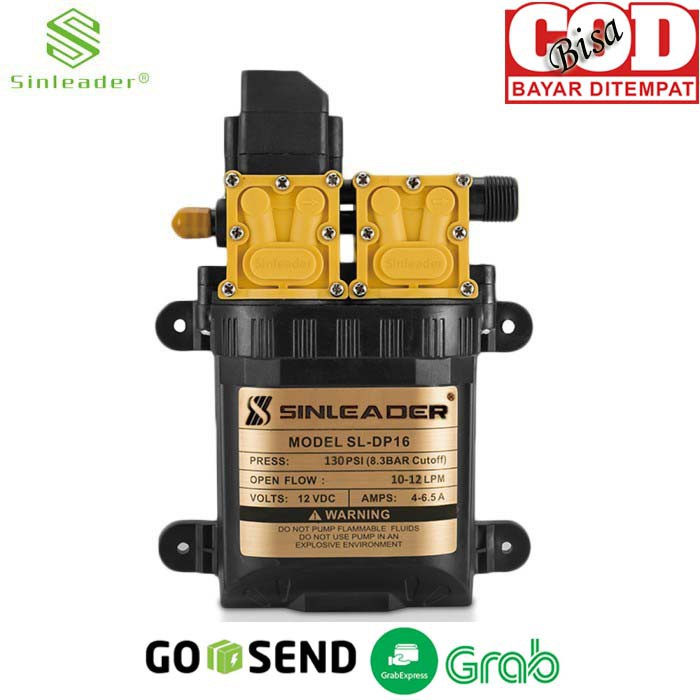 Pompa Dual Pump Sinleader SL-DP16 ORIGINAL - SUDAH OTOMATIS