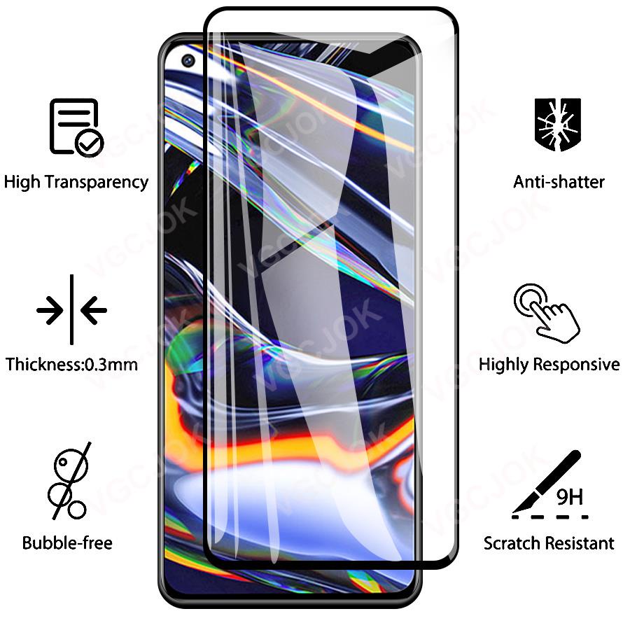 Pelindung Layar Tempered Glass Untuk OPPO Realme 5 6 Pro 6S 5S 6i 5i 7i 7 8 4G 5G Pro 7Asia C3i C11 C15 C21 C3