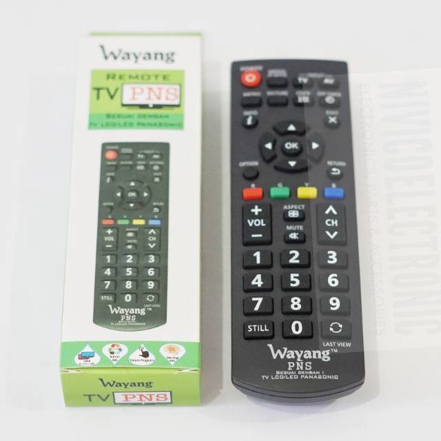 Remot tv WAYANG PANASONIC LED LCD