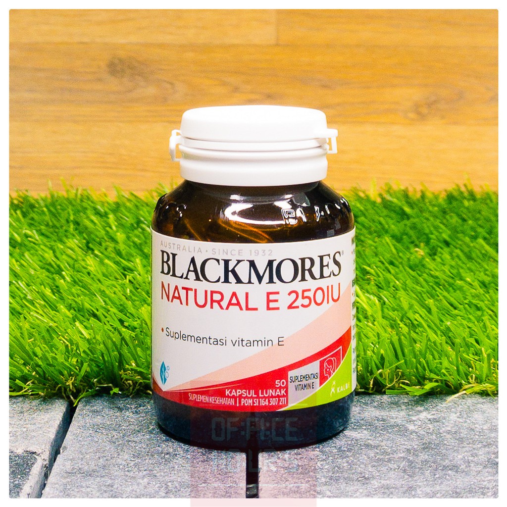 Blackmores Vitamin Natural E 250 IU 50 kapsul 250IU Kalbe