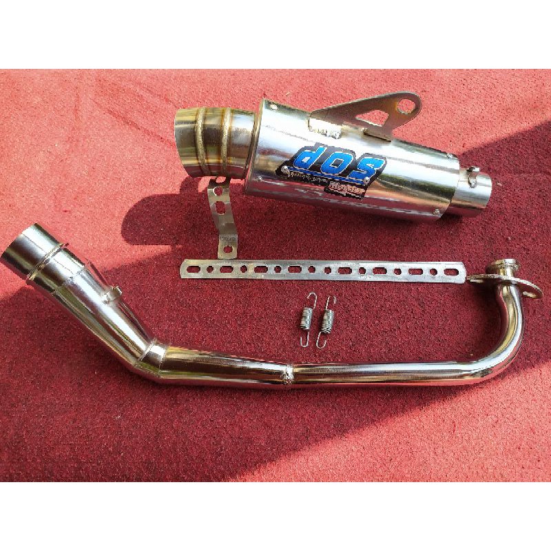 Knalpot Racing DOS Muffler Mio M3 Mio J Mio Z Mio S Soul GT 125 X ride