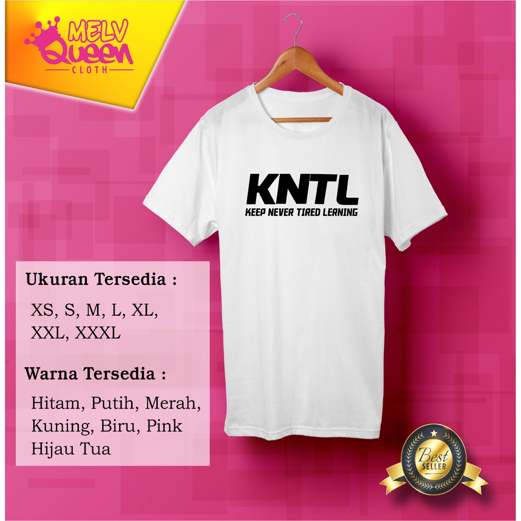 BAJU KAOS KNTL PRIA WANITA BEST QUALITY