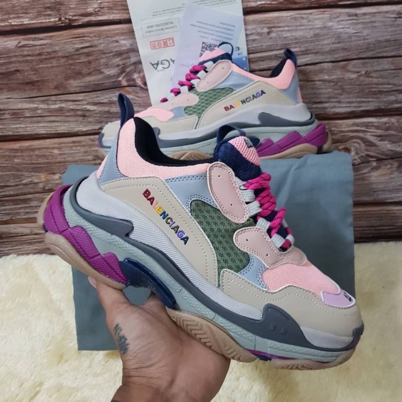 Balenciaga Triple S 'Grey Pink'