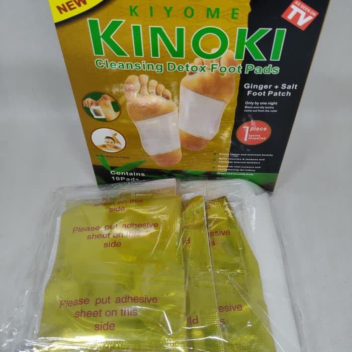 Koyo Kinoki Gold Ginger Salt Cleansing - Koyo Detox Kaki - Koyo Racun Serbaguna