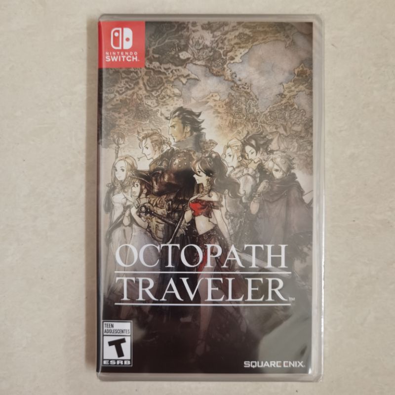 Octopath Traveler Traveller Nintendo Switch Kaset