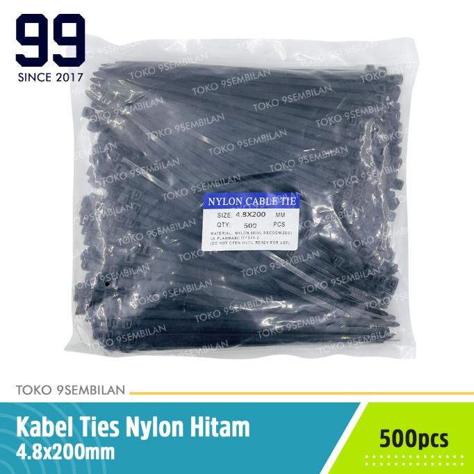 

Office & Stationery | Document Organizer | Kabel Ties Nylon 4.8X200Mm 500Pcs Cable Ties | Best Seller