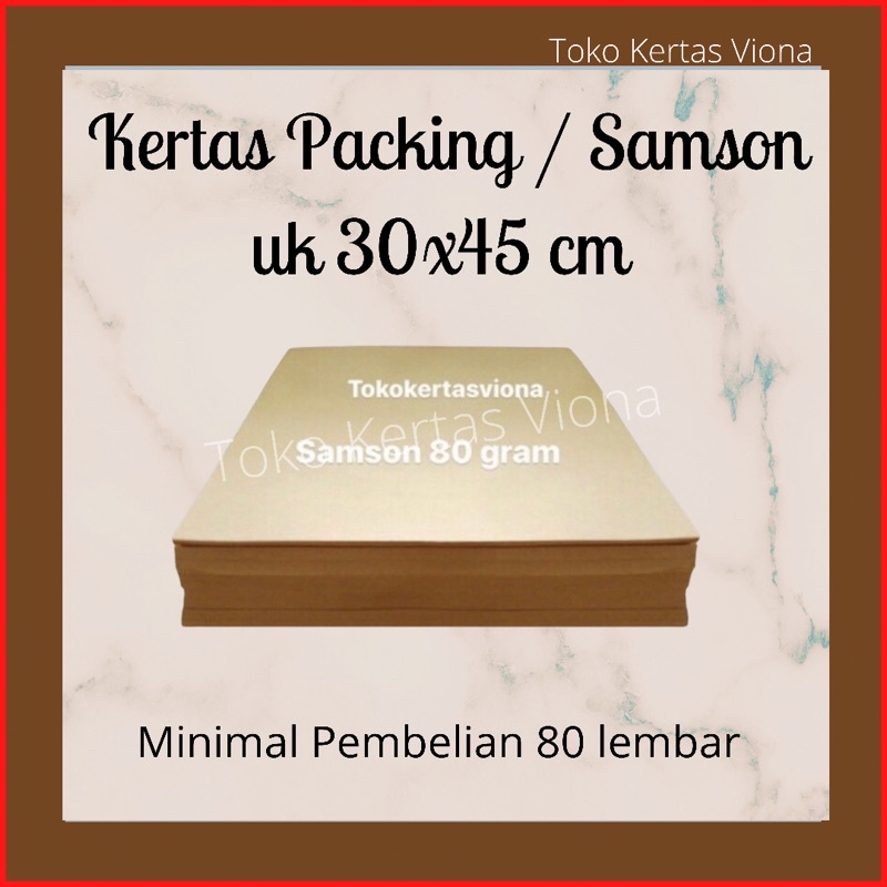 

kertas bungkus/ packing/ samson ukuran 30x45 cm