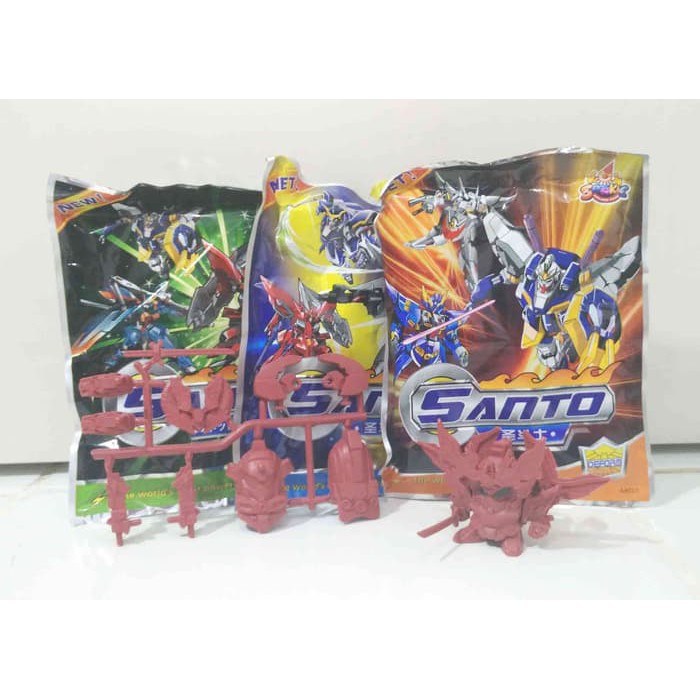 ROBOT Mainan Bongkar Pasang Seri Robot Gundam SD Kemasan Plastik Ter Murah terbatas