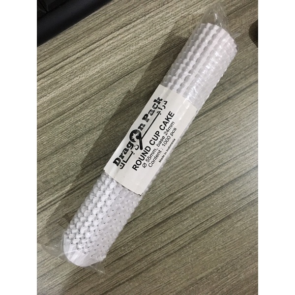(CK-14)  Cup kue kertas nastar putri salju bola bola castangel kastangel kue kering 55mm putih polos
