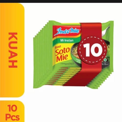 

Paket Indomie Soto 10pcs