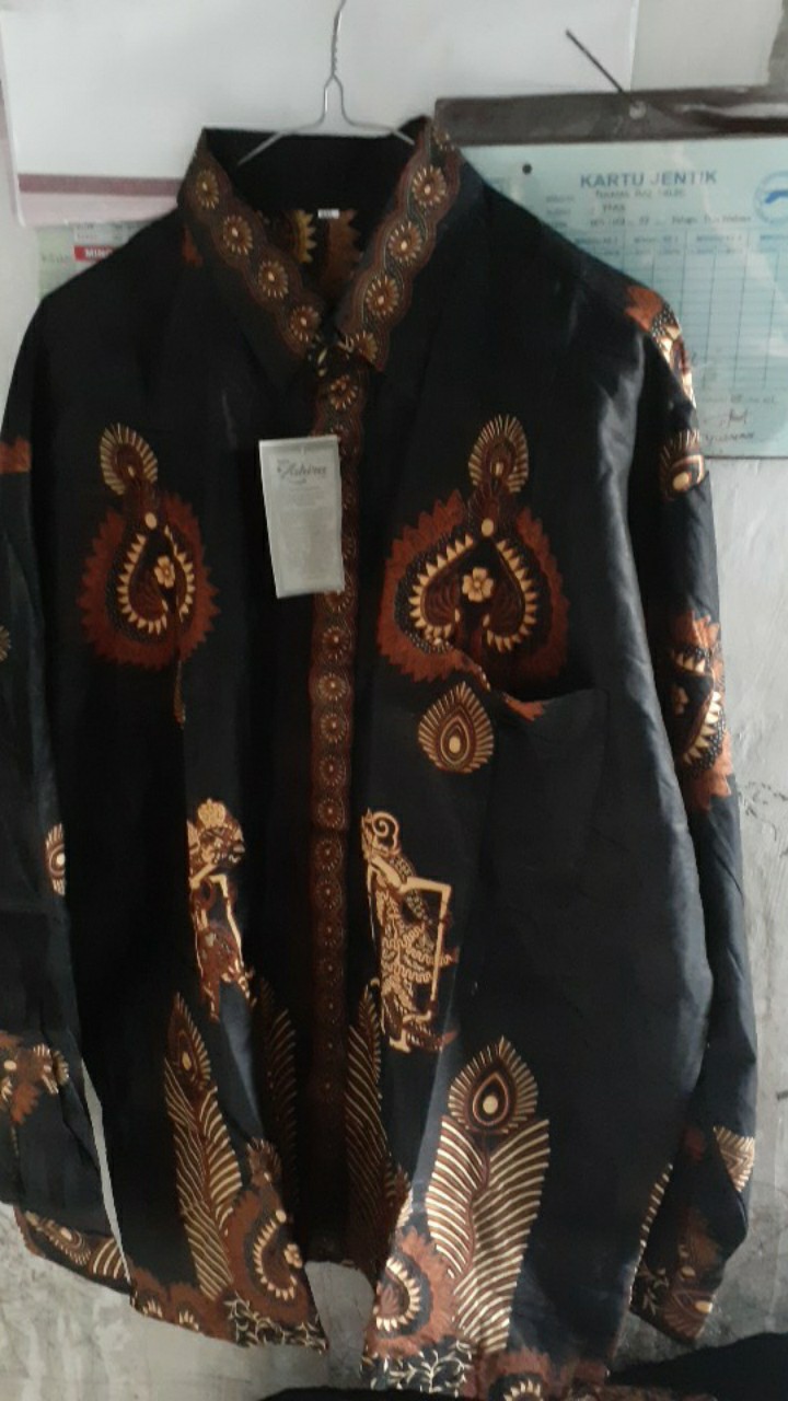 Kemeja Batik Pria Jokowi Ready Jumbo