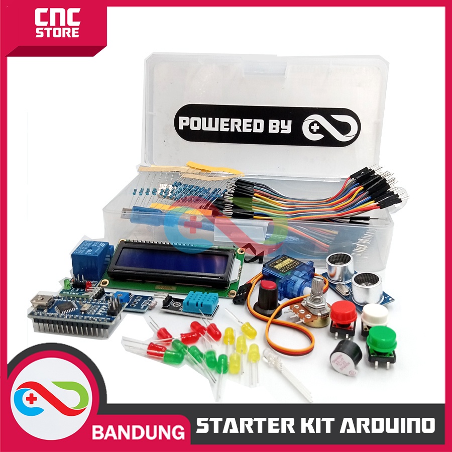 ARDUINO STARTER KIT STARTER PAKET LENGKAP NANO MONSTERCHIP