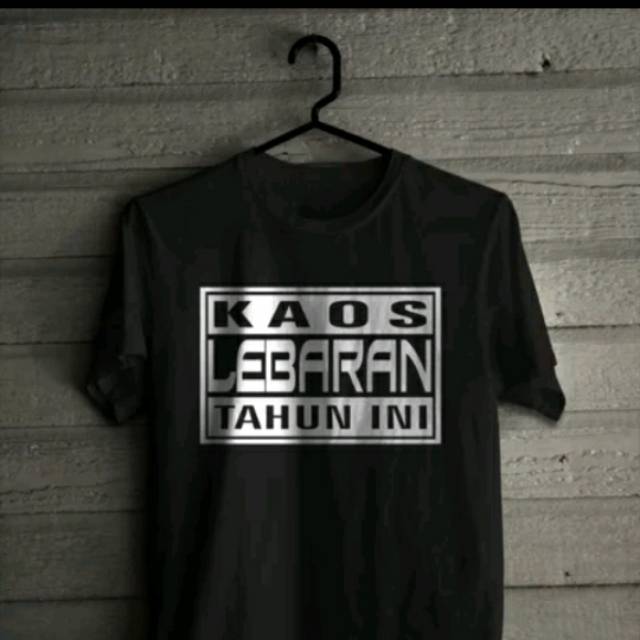 Kaos lebaran tahun ini baju idul fitri