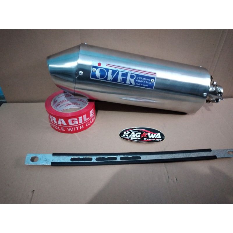 knalpot racing selencer Over untuk motor klx, dtracker, crf, wr155 dll.