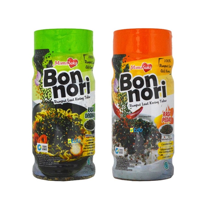 

ABON- MAMASUKA BON NORI RUMPUT LAUT KERING TABUR BOTOL 30GR - ORIGINAL -MAKANAN-KERING.