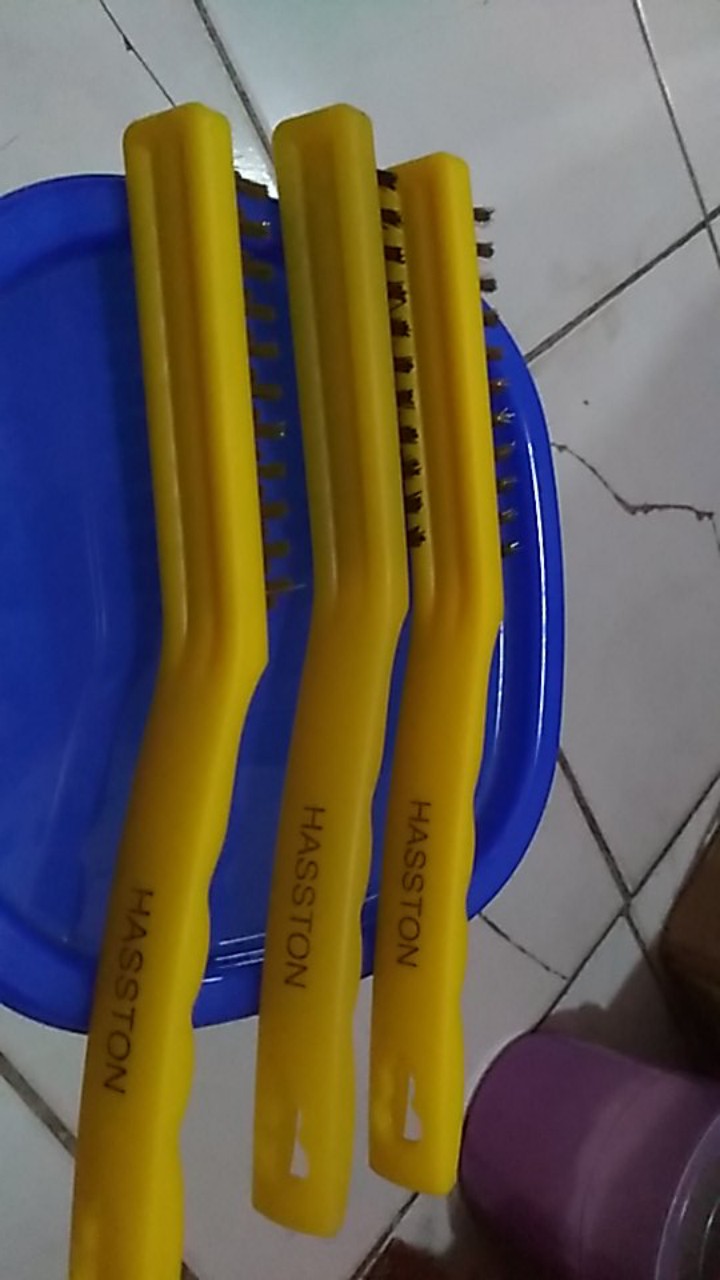 Hasston Prohex Sikat 3-in-1 Set Kawat 3 Pcs 9 Inch