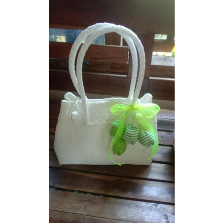 Tas Anyaman Premium Petty Kancing 2