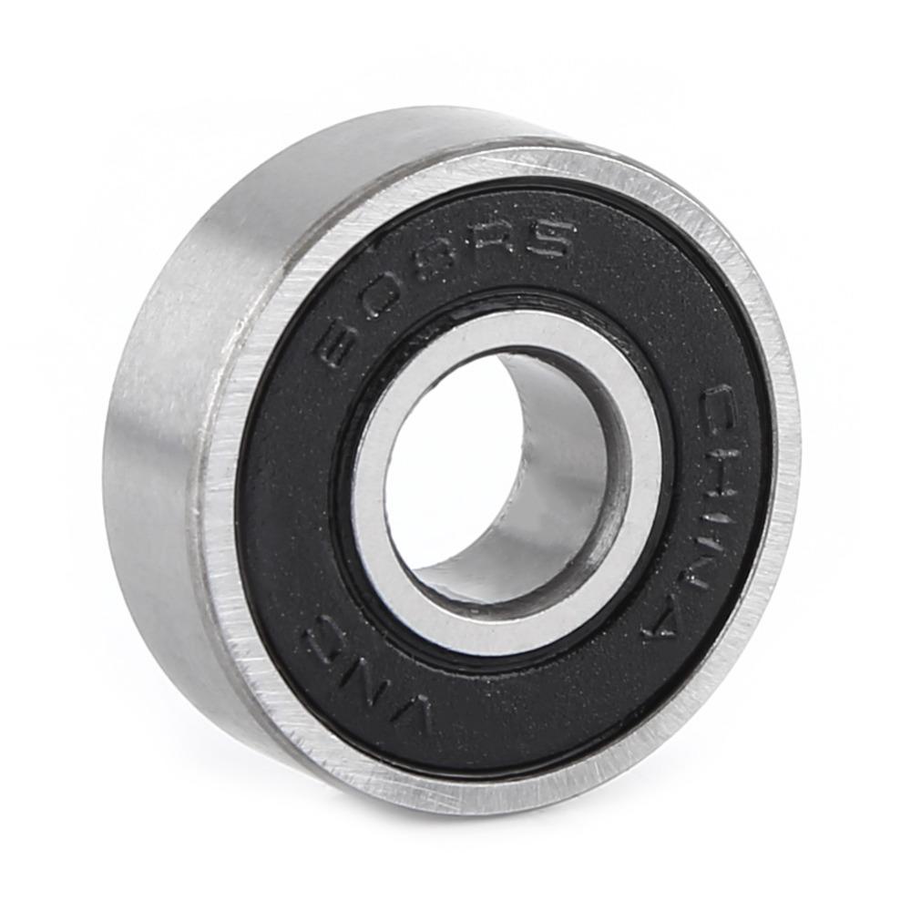 Lanfy Ball Bearing 10Pcs 608RS Alur Dalam 608-2RS