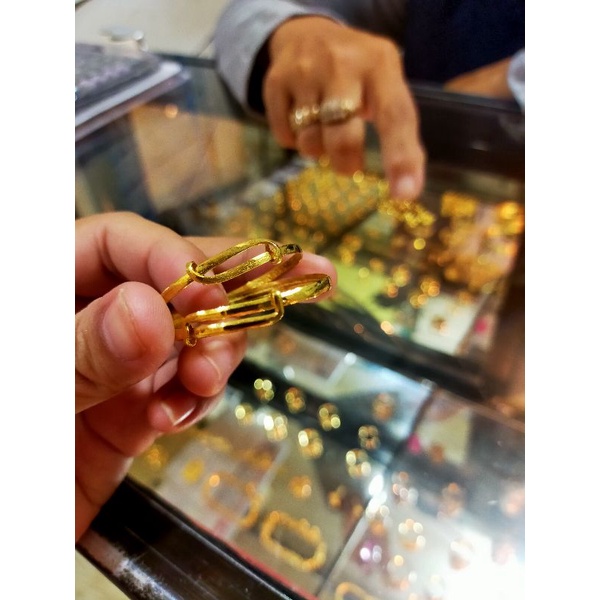 gelang anak emas asli kadar 24k/999