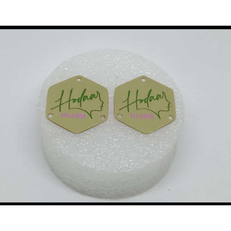 

Label plate hijab