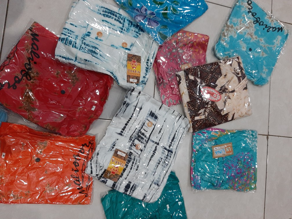 Dress Batik Anak Size S Usia 2,5 Th - 4th