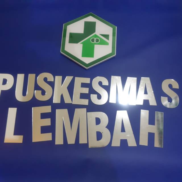 

Akrilik Huruf, Akrilik Huruf Nama, akrilik nama puskesmas / klinik