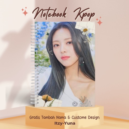 

[TERLARIS] Notebook A5 Custome Buku Tulis Buku Catatan KPOP Buku Agenda ITZY FANS CUSTOME