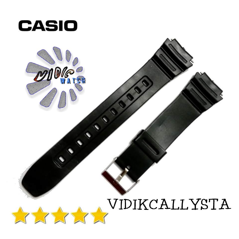 Casio W216 F108 Strap Watch Casio W 216 F 108 Tali jam tangan Casio W-216 F-108