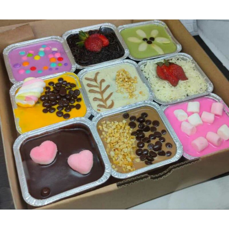 

READY BROWNIS ISI 9 TOPPING MIX GIFT PARTY