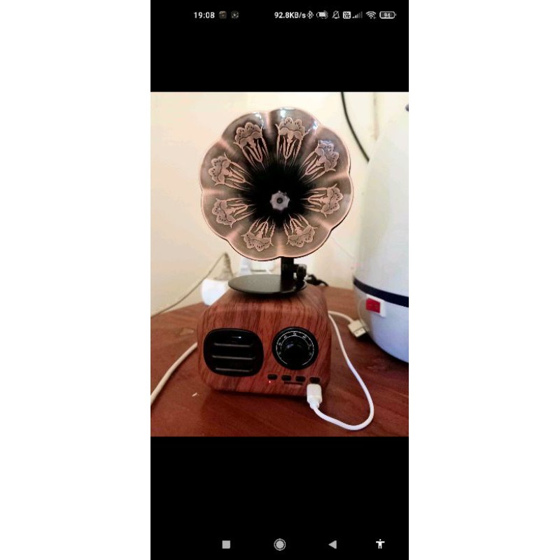 Retro Bluetooth Portable Speaker Mini Outdoor Subwoofer