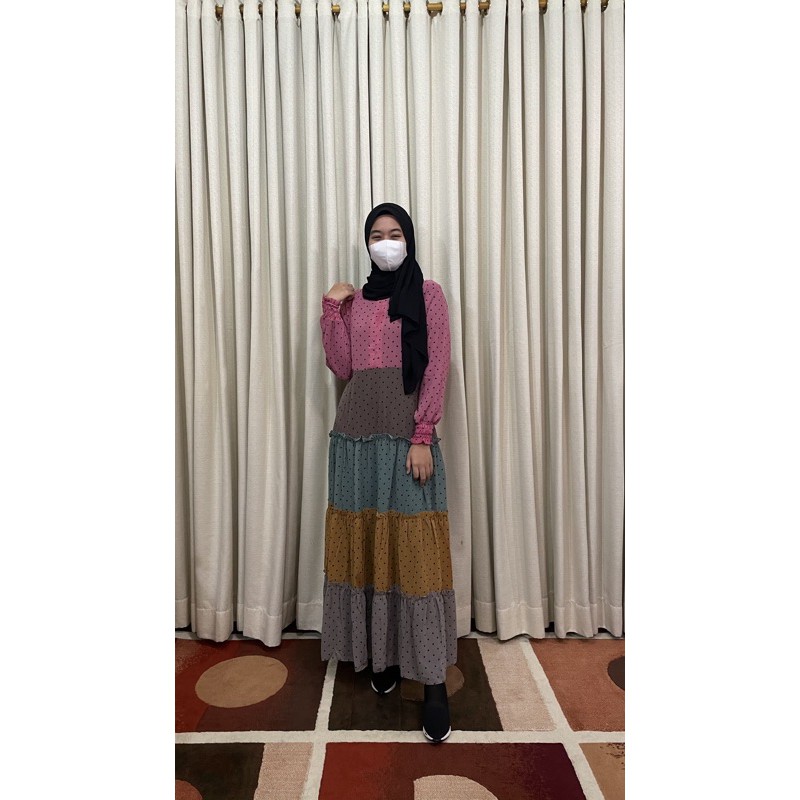 Fiara - Gamis Polkadot