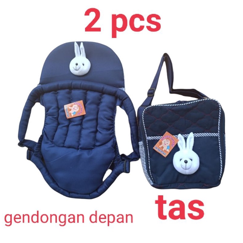 promooo!!2 in1 gendongan depan dan tas boneka kelinci