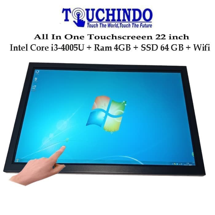 All In One PC i3 Touchscreen 22 inch