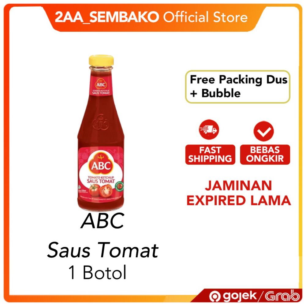 

Saus Tomat Abc 335Gr 1Botol