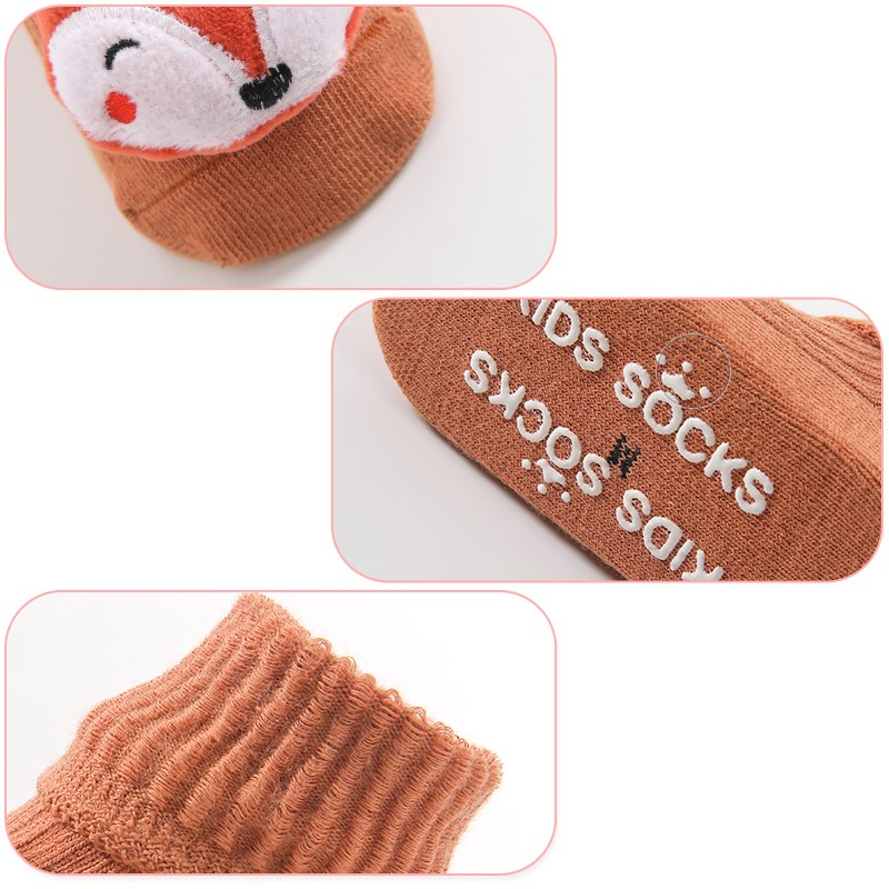 TSC  -  JJD KAOS KAKI PREWALKER BAYI 3D KARAKTER BONEKA TIMBUL