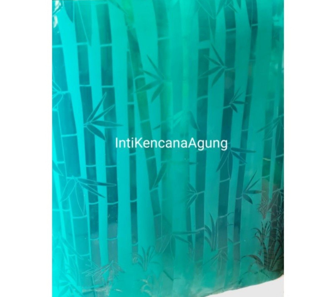 Fiber Pagar Penutup Pagar Rumah Fiber Plastik Tutup Pagar Motif Bambu