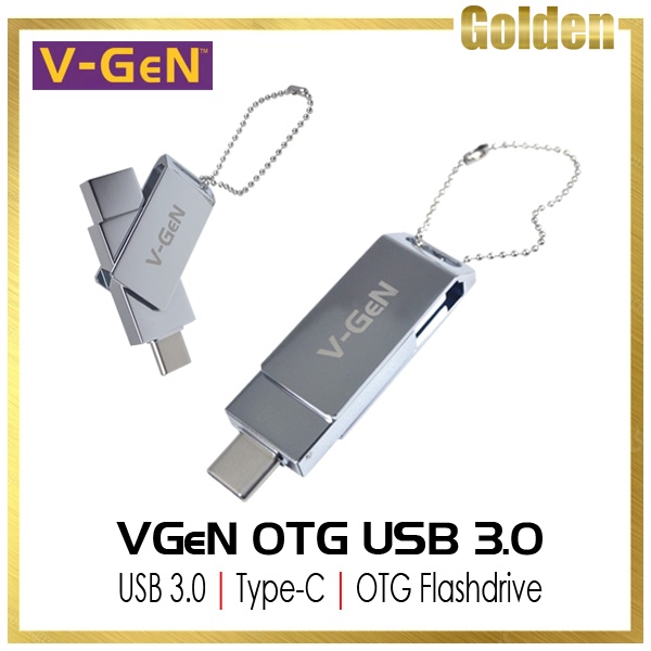 V-Gen / VGen OTG USB 3.0 Type-C 16GB 32GB 64GB 128GB 256GB Garansi Resmi Lifitime