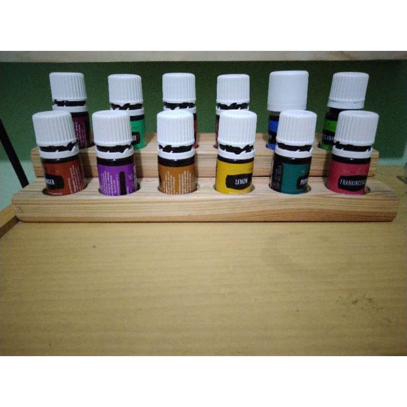 Rak Essential Oil Young Living 12 botol ukuran 5ml