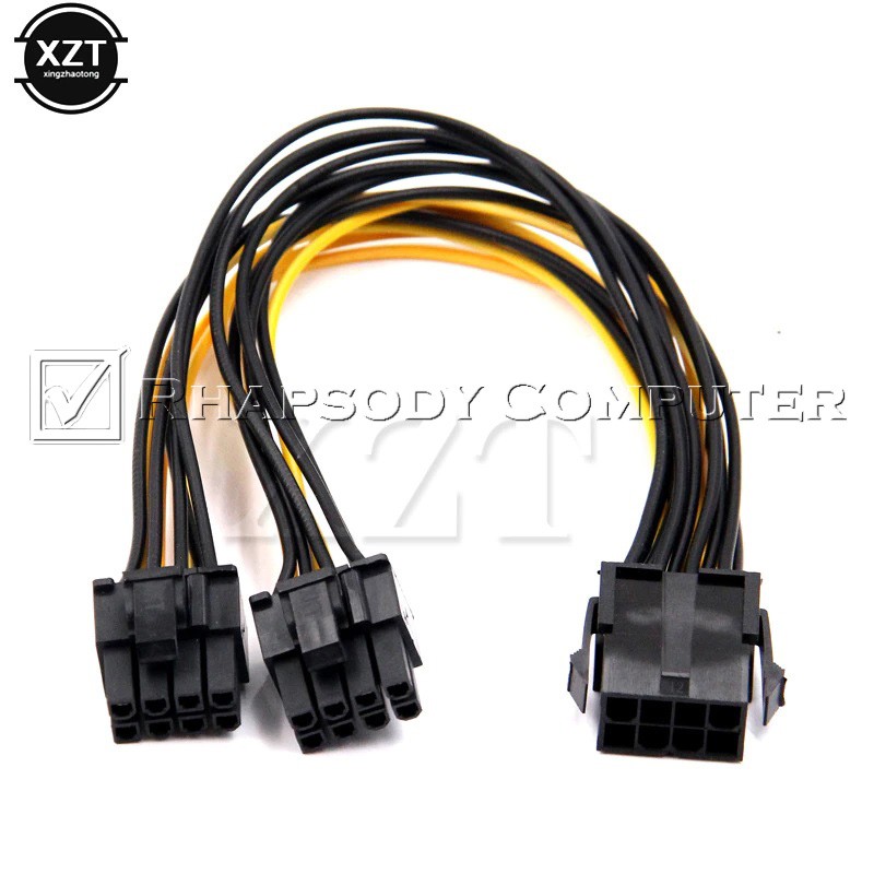 Kabel Power VGA 8 Pin to 2x PCI-e 8(6+2) Pin